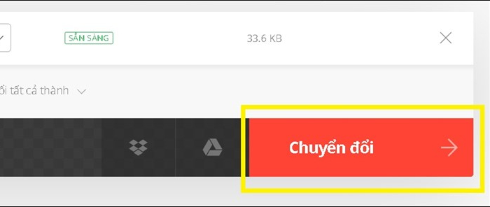 Cách chuyển đổi file Word sang PDF bằng trang Convertio