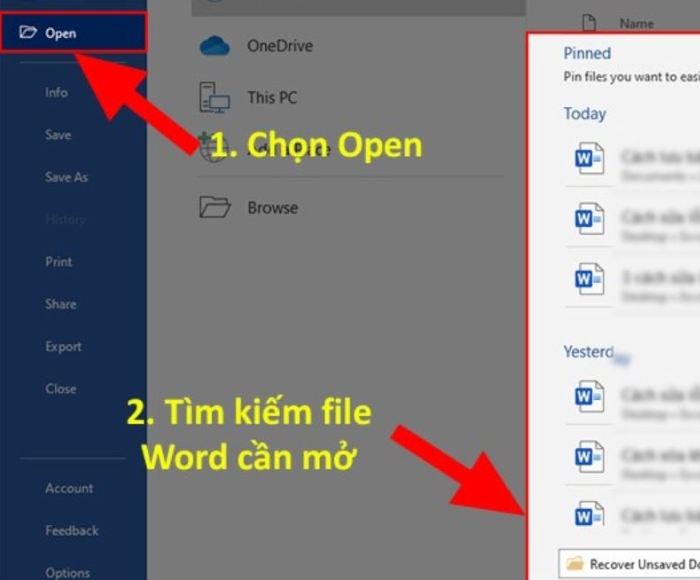 Hướng dẫn cách lưu file Word đơn giản và nhanh chóng