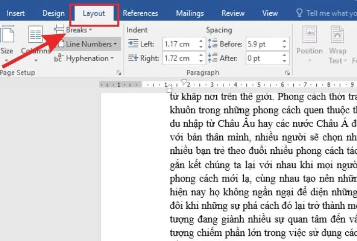 Ngắt trang Page Breaks trong Word